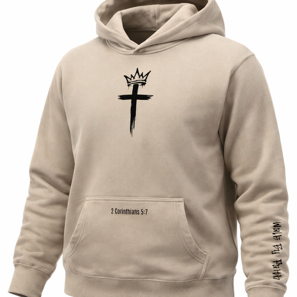 Walk By Faith Premium Relax Hoodie